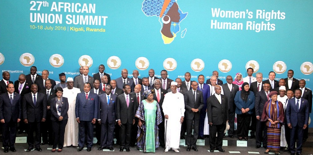 非洲聯盟17日舉行為期兩天的高峰會（取自非洲聯盟推特）