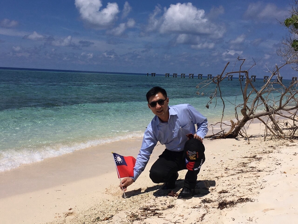 國民黨團首席副書記長江啟臣表示政府必須在台日海洋事務合作對話機制中，主張沖之鳥為礁而非島‬ 。（立委江啟臣提供）
