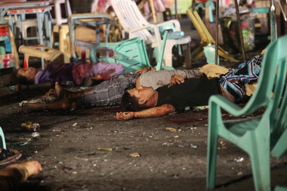 菲律賓達沃於2日晚間遭炸彈攻擊，至少14人喪生（湯森路透）