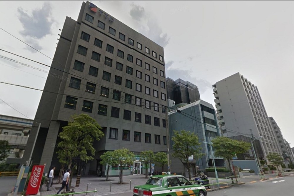 國民黨文傳會副主委胡文琦17日證實，國民黨確實在出售「東京貿易中心」大樓（TTD大樓）。（翻攝自Google Map）
