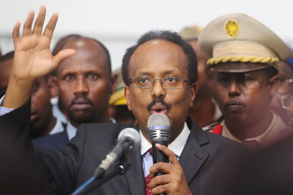 法馬喬贏得索馬利亞總統選舉。 （湯森路透）