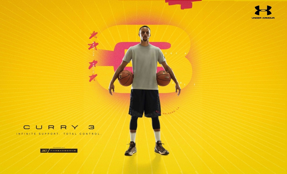 「Curry 3 All Star」致敬紐奧良 象徵Stephen Curry的全明星起源 （圖片來源：孟橙策略行銷）