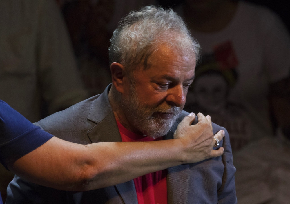 前巴西總統魯拉（Luiz Inacio da Silva）將面對12年刑期。（美聯社）