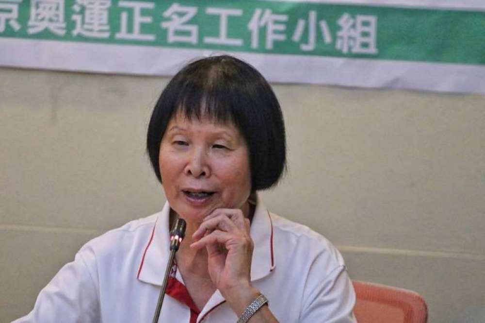 紀政指出，到國際奧會告密「台灣現在正在推動公投」的人是前中華奧會國際組組長姚元潮。（攝影：張凱婷）