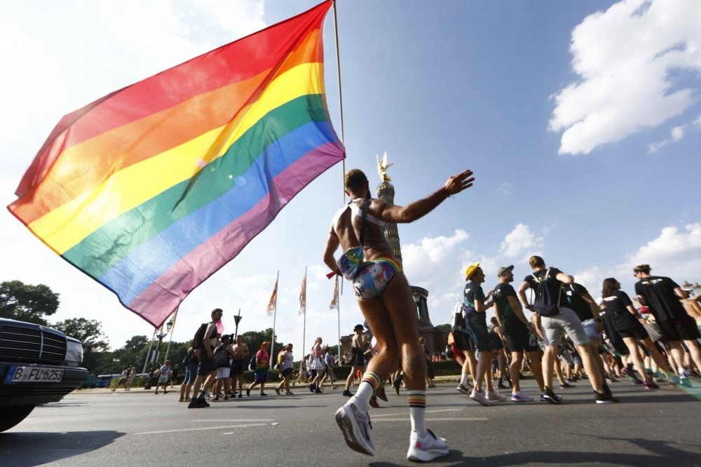 都柏林首度跨性別驕傲遊行於28日舉行。（湯森路透）