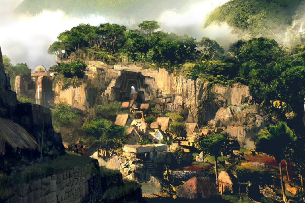 《古墓奇兵：暗影》日前官方曝光了遊戲內的新截圖，神秘村落「帕依提提」現身。 （圖片來源：Tomb Raider Twitter）