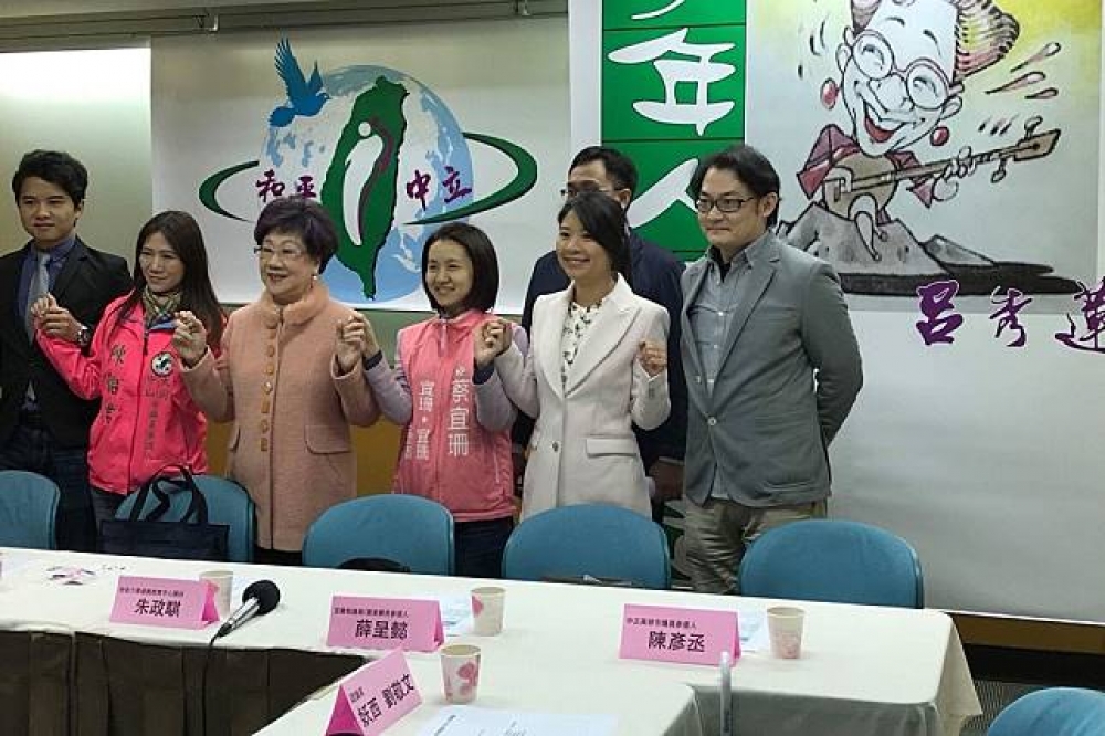呂秀蓮1日出席青年座談活動，表示有意參選台北市長。（呂秀蓮辦公室提供）