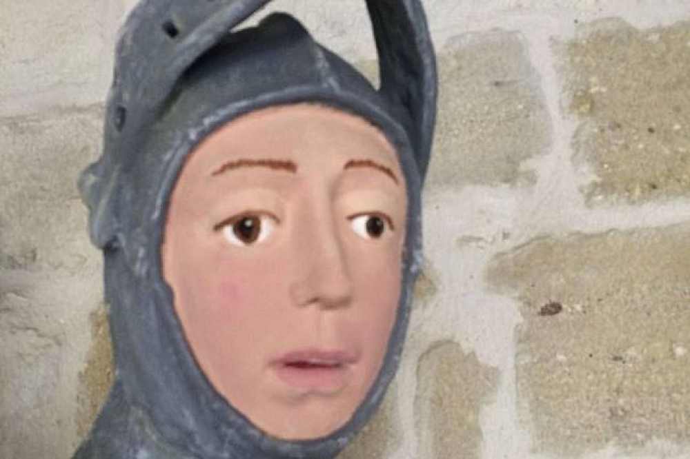 16世紀屠龍英雄聖喬治修復後，粉嫩肌膚意外成為話題。（美聯社）