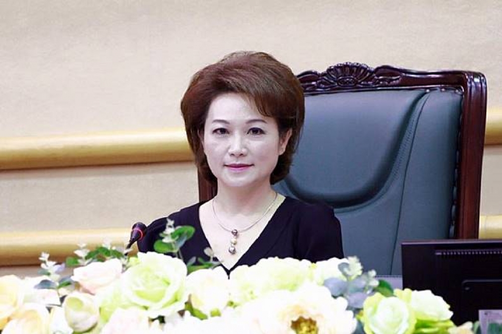 蕭淑麗2日宣布退出國民黨，正式以無黨籍身分參選嘉義市長。（圖片取自蕭淑麗臉書）