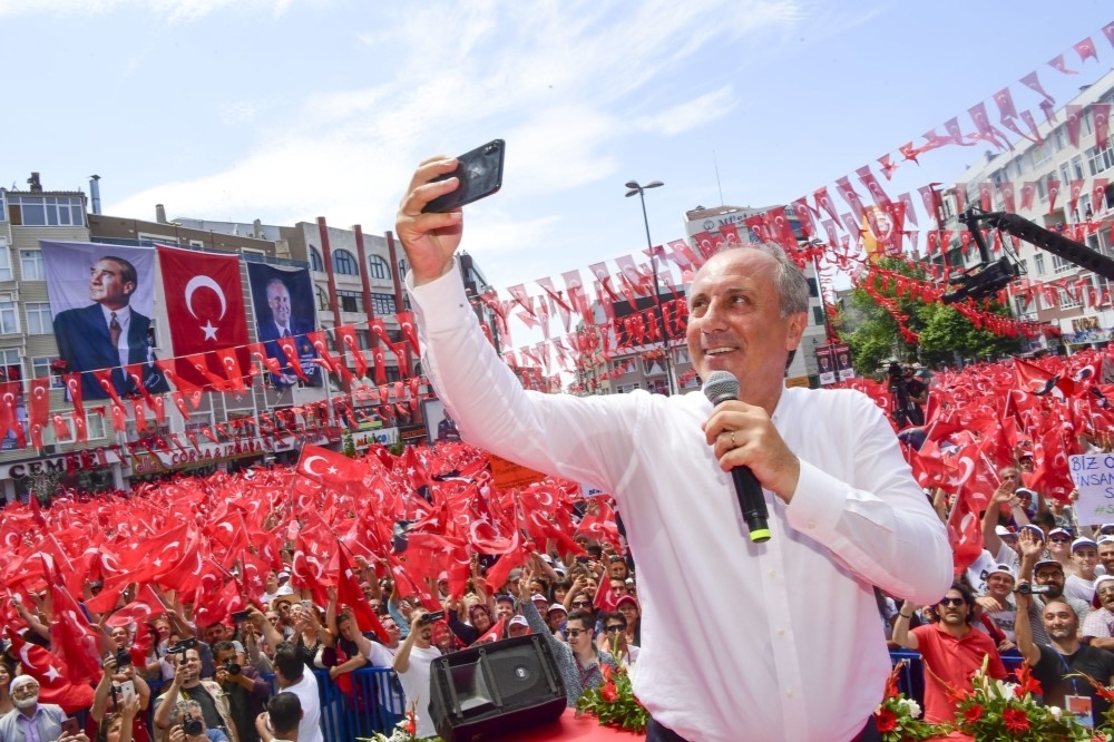 24日土耳其大選中，反對黨的殷斯是一匹黑馬。（美聯社）