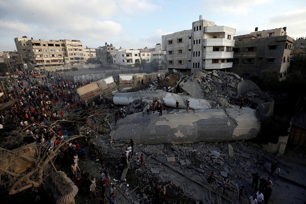 以色列自8日晚間起對加薩走廊發動150次空襲，造成3名巴勒斯坦人死亡。（湯森路透）