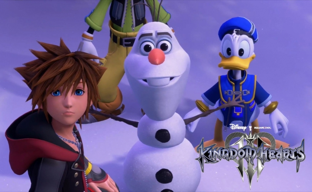 日前微軟E3發佈會公佈《王國之心3》的「冰凍」預告，冰雪女王Elsa將加入故事。（圖片來源：Kingdom Hearts）