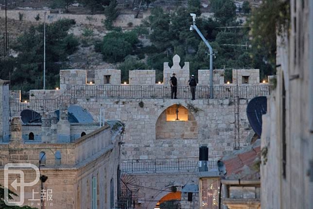 以色列耶路撒冷舊城區的城堡。（攝影：李隆揆）
