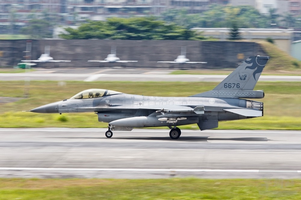 漢光操演首日就傳出F16戰機失聯撞山意外。（軍聞社提供）