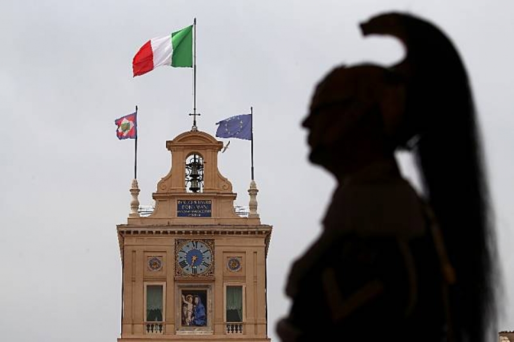 義大利近來政局動盪，重挫全球股市。（湯森路透）