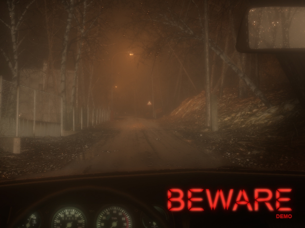 獨立製作恐怖駕駛遊戲《Beware》日前釋出早期體驗版。（圖片來源：IndieDB）