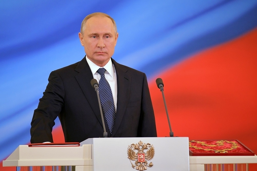 俄羅斯總統對川金會的取消發表評論。（湯森路透）