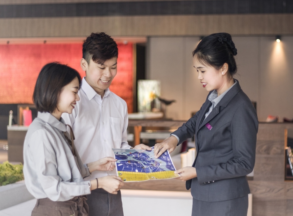 台南大員皇冠假日酒店貼心自製「漫遊安平地圖」讓消費者可以來一趟知性之旅。（圖片提供：台南大員皇冠假日酒店）