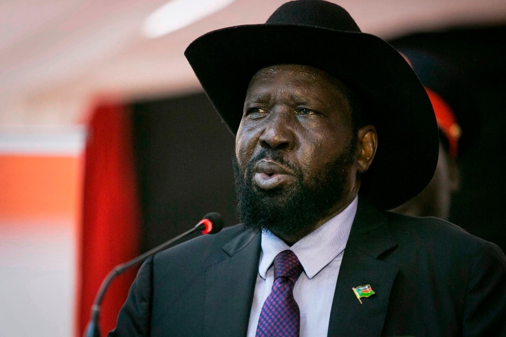 南蘇丹總統基爾。（美聯社）