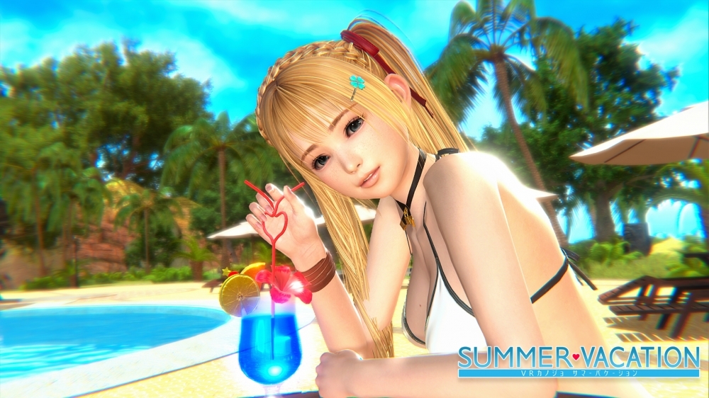 VR遊戲《夏日假期》將於今夏上市，與虛擬女友一同約會度過整個炎夏。（圖片來源：Steam商店）