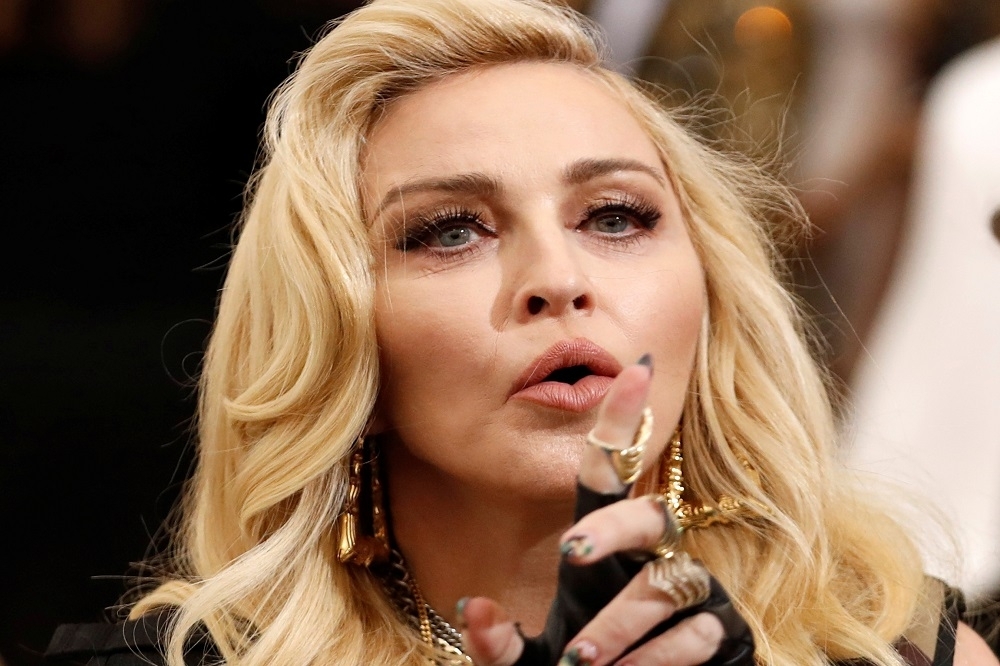 瑪丹娜私人物品遭拍賣，向法院申請禁止令，但遭駁回。（湯森路透）