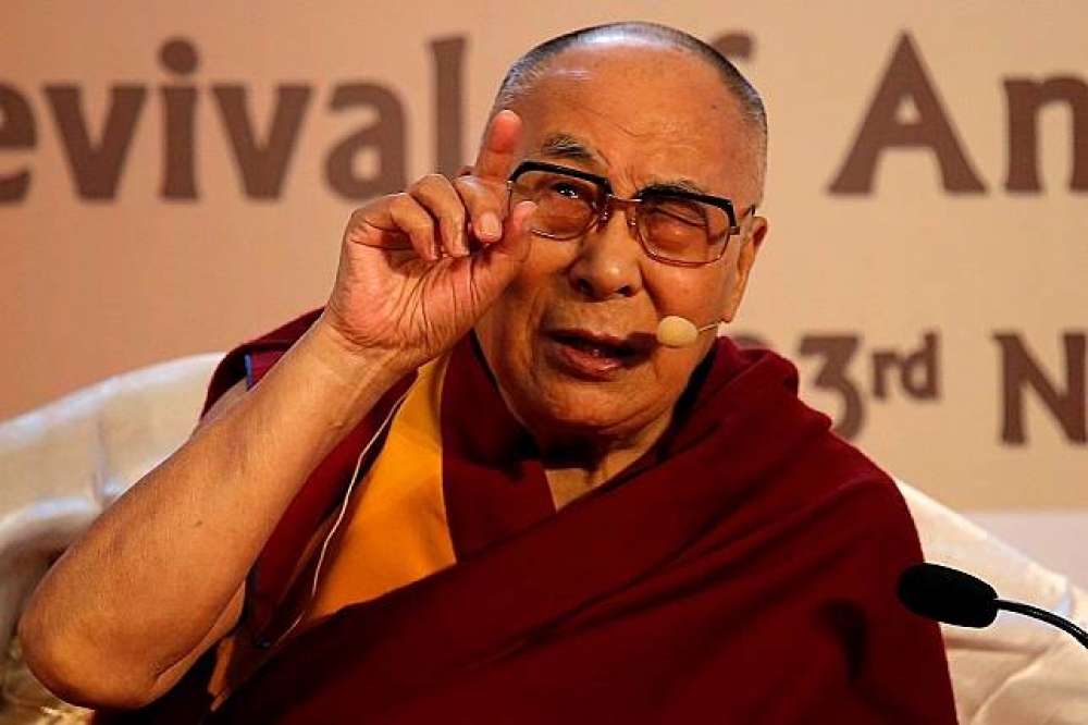 第14世達賴喇嘛（Dalai Lama），丹增加措從西藏流亡印度屆滿60年。（湯森路透）