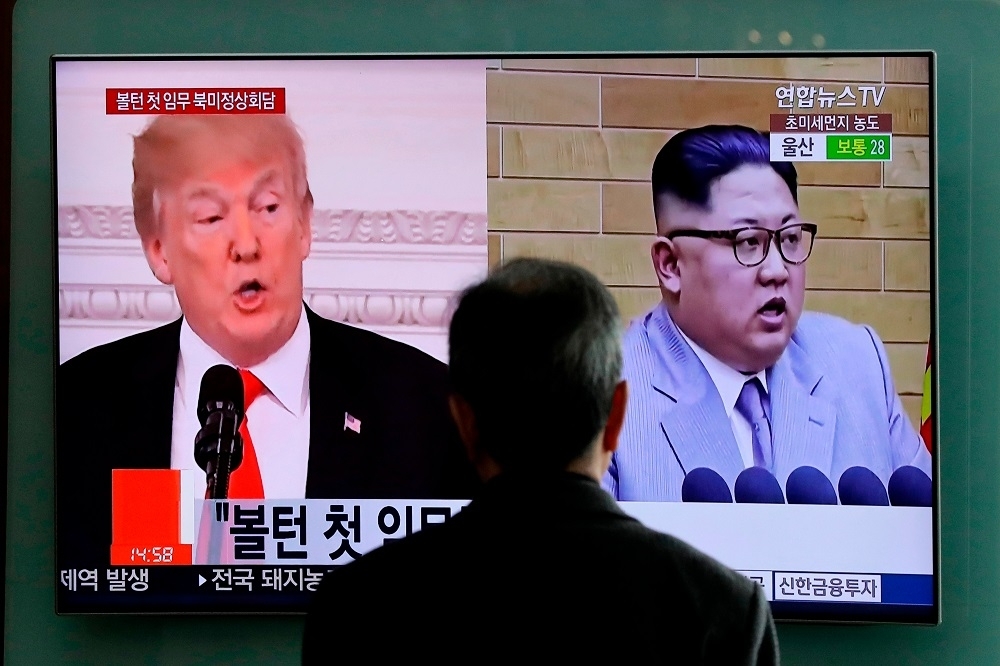 美國官員證實北韓首次表達準備在美朝峰會談論去核化的意願。（美聯社）