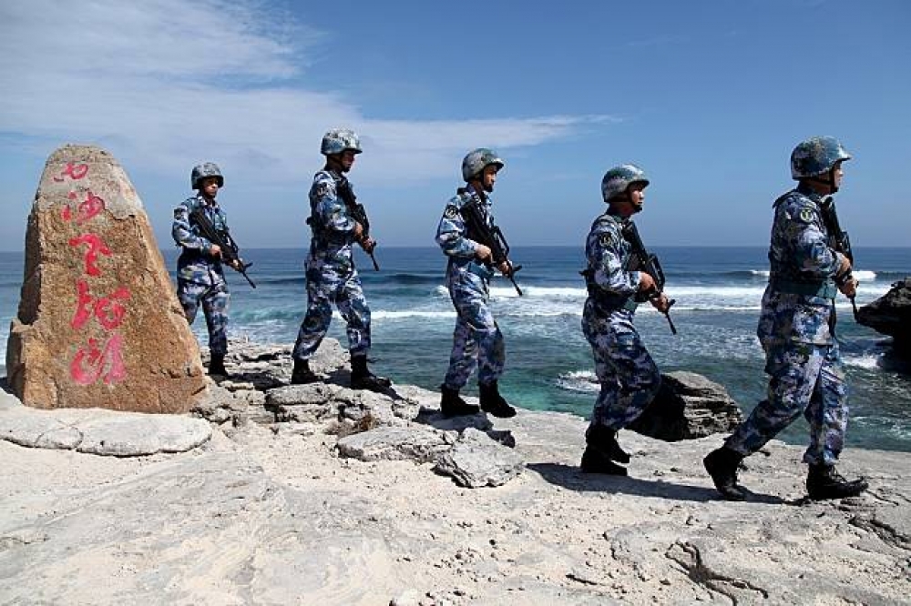 中共解放軍將進行台灣海峽實彈軍事演習。（湯森路透）