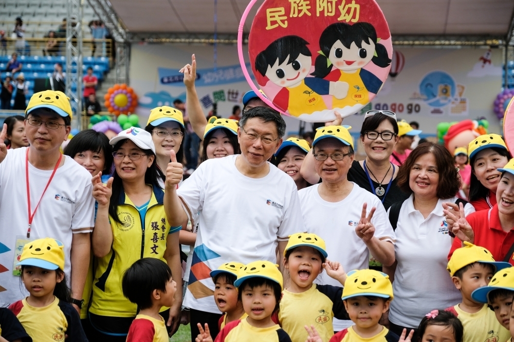 新台灣國策智庫19日公布最新民調，台北市民對柯文哲滿意度高。（攝影：林家賢）