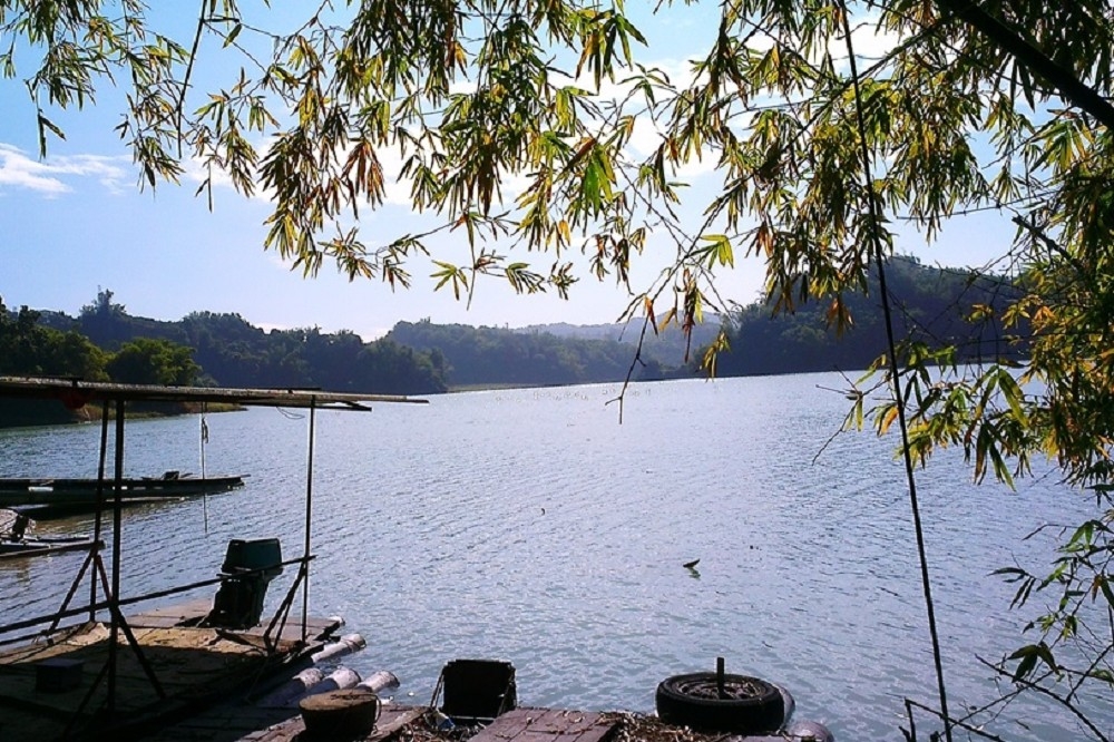 烏山頭水庫南線的「夢之湖」景觀，景色十分迷人（Andrew@flickr, CC BY 2.0）