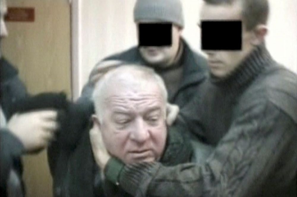 前俄羅斯情報軍官斯克里帕遭拘留資料照片。（湯森路透）