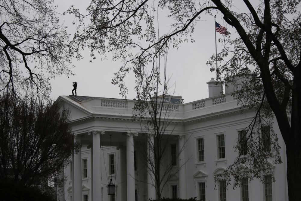 美國白宮外觀。（湯森路透）
