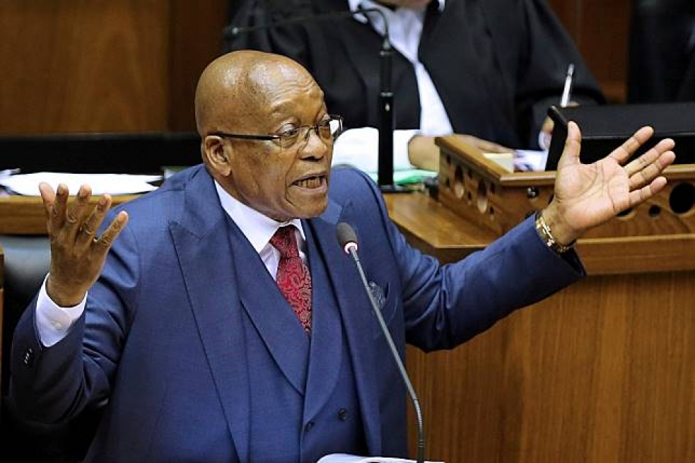 南非總統祖馬傳被要求48小時下台。(湯森路透)
