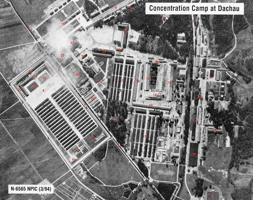 達豪集中營當年最少關押20萬人，其中有4萬1千多人死於其中。（維基百科）