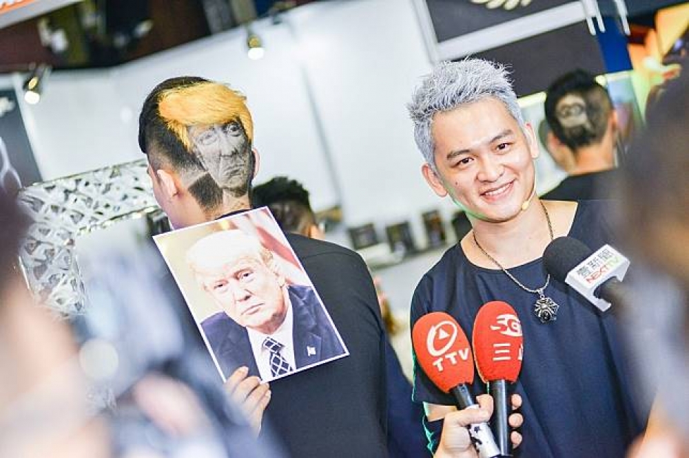 髮型設計師陳祥豪以「髮雕」聞名，美國總統、電影明星都是他的作品之一。（取自陳祥豪臉書）