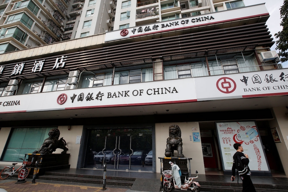 IMF表示，雖然中國銀行業的金融安全和監管有所改善，但信貸增長恐將使中國陷入財政困境。（湯森路透）
