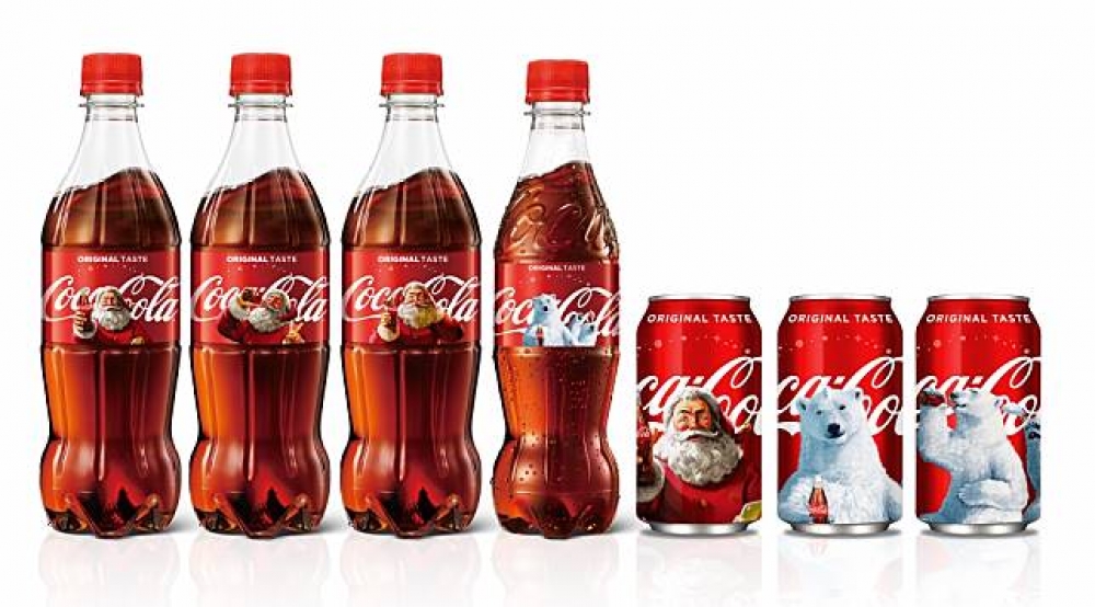 耶誕即將來臨，可口可樂推出限量季節商品。(照片提供：太古可口可樂)