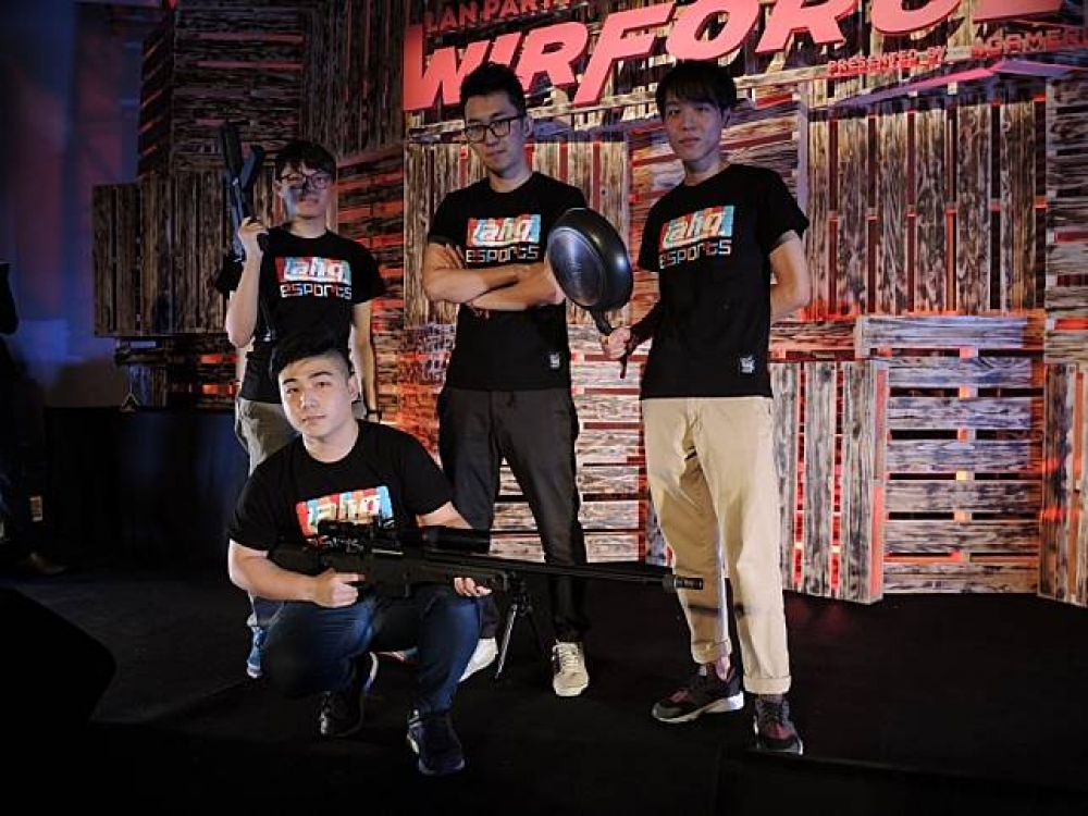 ahq-esport club 在 WirForce 2017 正式宣布成立《絕地求生》戰隊。