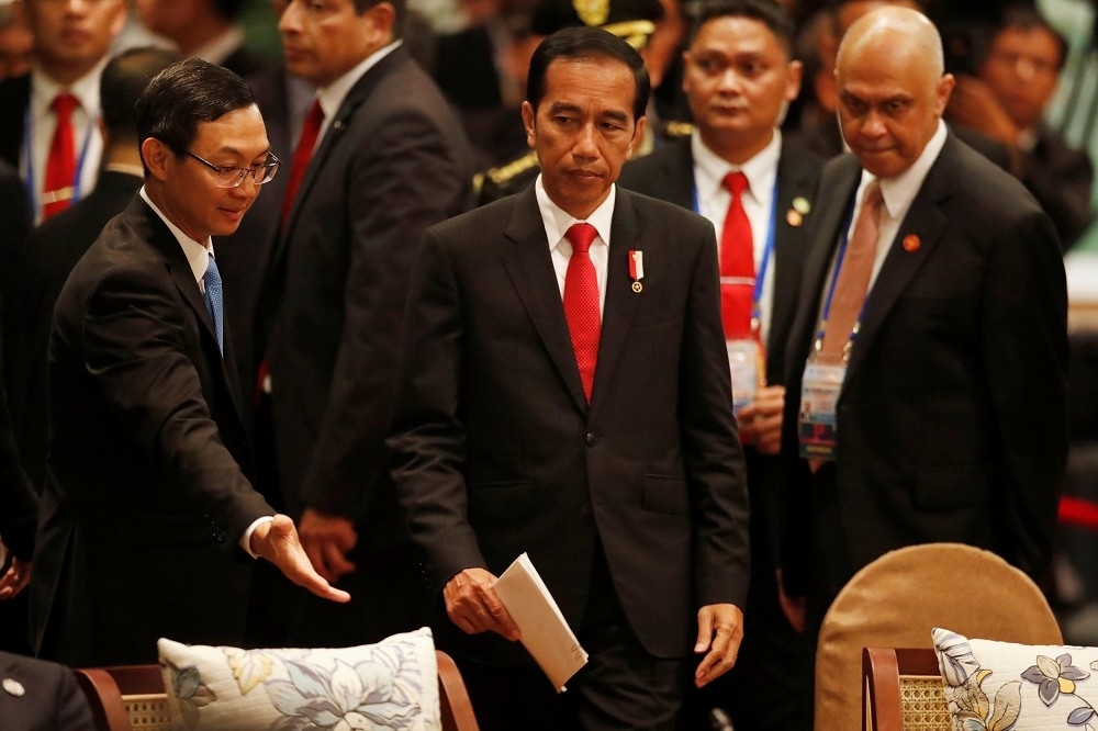 印尼總統佐科威狠力掃毒，對於外籍人士一樣用重刑。2016起，台灣有11名毒販在印尼遭判死刑，其中有3人死刑定讞。（湯森路透）