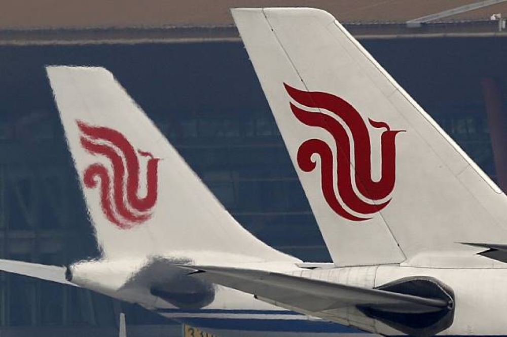 中國國際航空宣布暫停北京往返平壤的航線。（湯森路透）