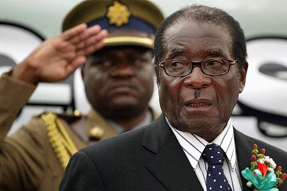 辛巴威總統穆加比目前遭到軍方軟禁。（湯森路透）