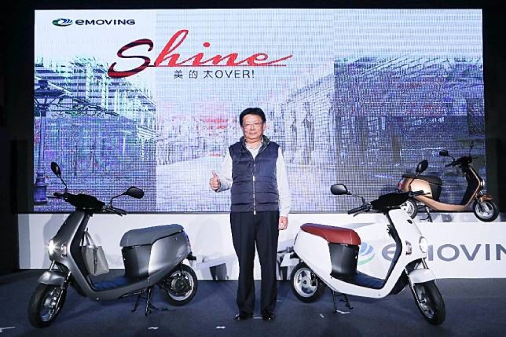 中華汽車副總經理羅德潤表示，有信心藉由emoving Shine提升市占目標至20%的水準。(圖片來源：中華汽車)