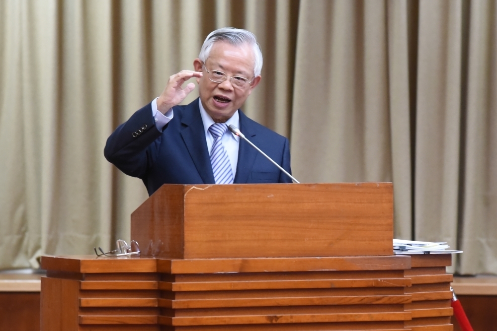 台灣央行總裁彭淮南預定2018年2月任期屆滿退休。（攝影：葉信菉）