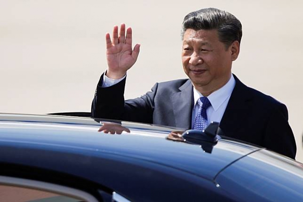 中華人民共和國主席習近平。（湯森路透）