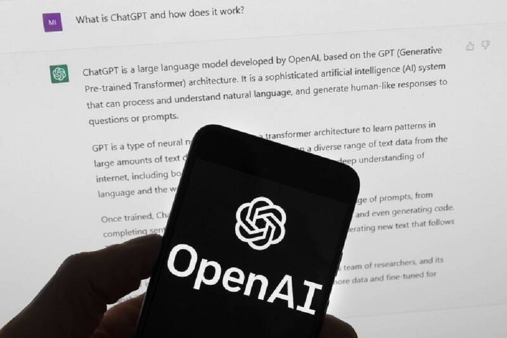 OpenAI是非營利研究實驗室，初心是開發一種能造福人類的AI，但矛盾的是，它最大的金主是以謀取最大利益為目標的微軟。（美聯社）