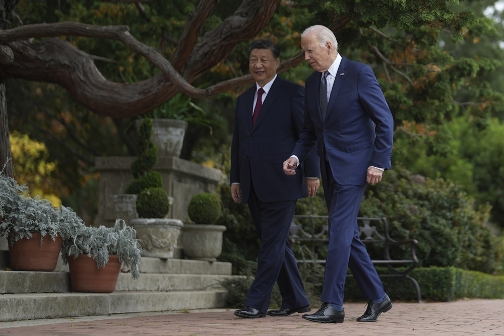 美、中兩國領導人對話，固然有助兩國交流，但中國政府仍必須回應美國廠商認為中國政策不可預測的擔憂。（美聯社）