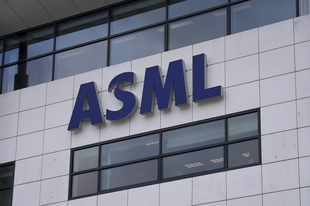 ASML在開春宣布，部分產品無法賣給中國。（資料照片／美聯社）