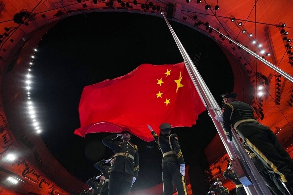中國政府在本次台灣大選中，頻頻操作「戰爭」假議題和「台獨」偽命題等認知戰。（美聯社）