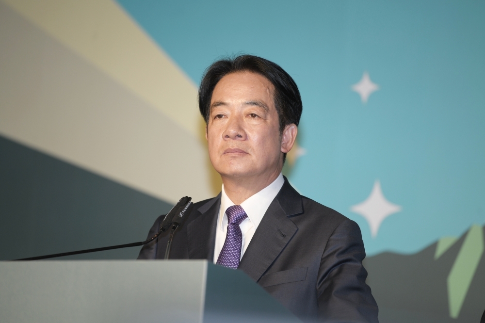 賴清德因為即將接任台灣總統，而被列入《時代》雜誌2024百位影響力人物。（攝影：楊約翰）