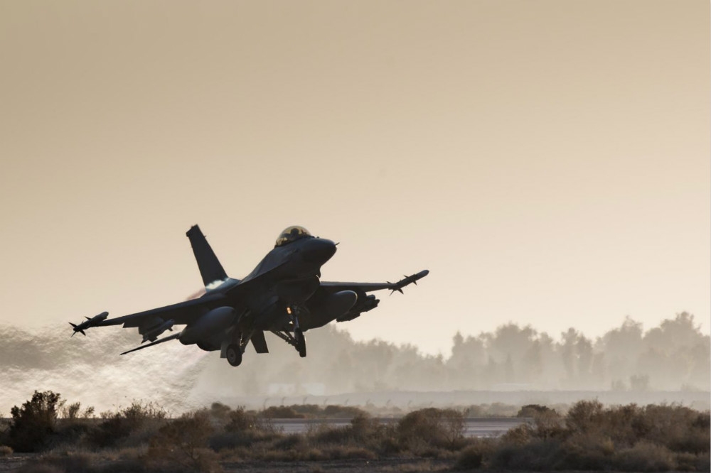 荷蘭召回6架駐約旦的F-16戰機。（圖片取自荷蘭皇家空軍）
